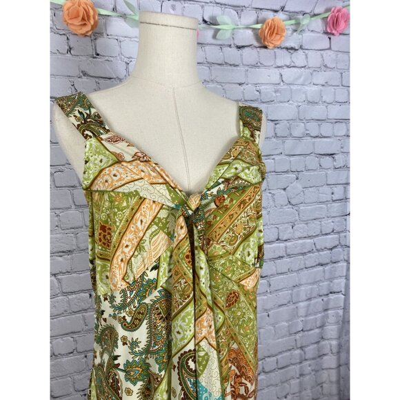 Bohemian Patchwork Tank Top - Picture 2 of 4